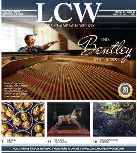Lake Champlain Weekly, "This Bentley Still Runs" (cover)