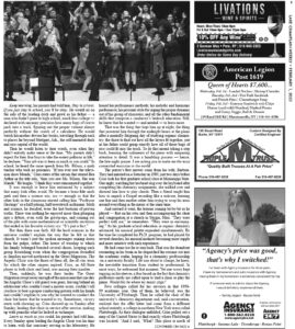 "Taking Them Home," Lake Champlain Weekly (page 5)